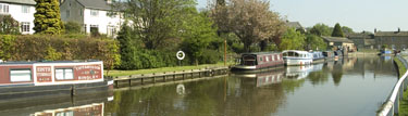 canal moorings at Five Rise Boat Club